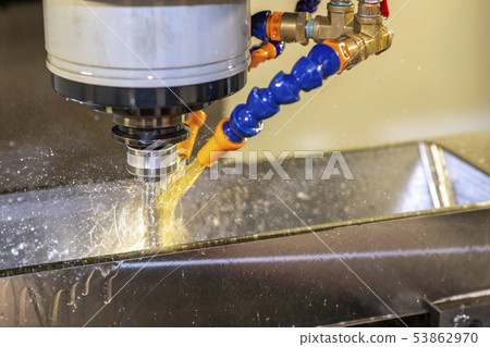 The CNC milling machine . The CNC milling machine . 53862970