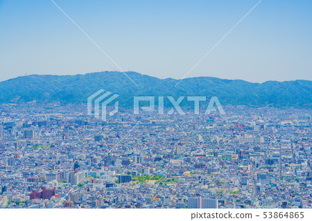 Osaka Cityscape East from Abeno Harukas 53864865