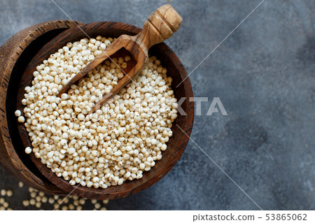 Raw White Sorghum grain Raw White Sorghum grain 53865062
