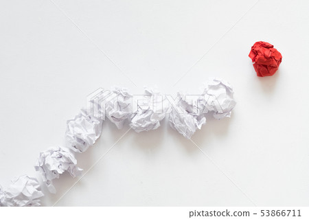 leadership crumpled paper ball line individual leadership crumpled paper ball line individual 53866711