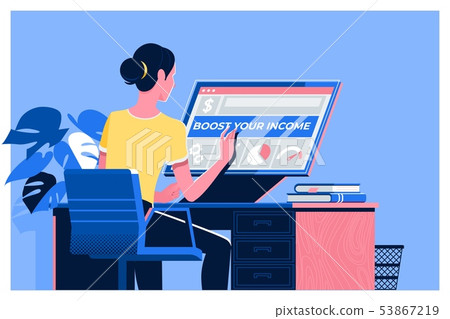 BOOST YOUR BUSINESS , BOOST YOUR INCOME , Business, Technology, Internet and network 53867219