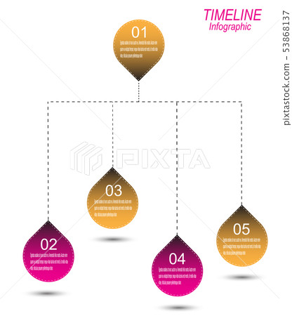 Time line Info-graphic design template. Time line Info-graphic design template. 53868137