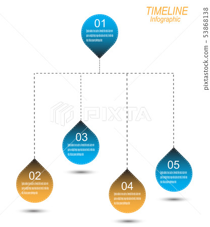 Time line Info-graphic design template. Time line Info-graphic design template. 53868138