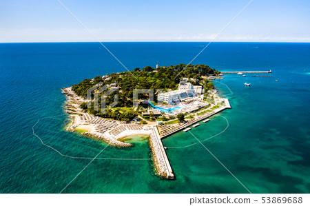 Sveti Nikola island near Porec, Croatia 53869688