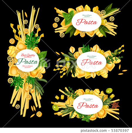 Italian pasta, premium restaurant menu Italian pasta, premium restaurant menu 53870397