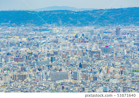 Osaka Cityscape East from Abeno Harukas Osaka Cityscape East from Abeno Harukas 53871640