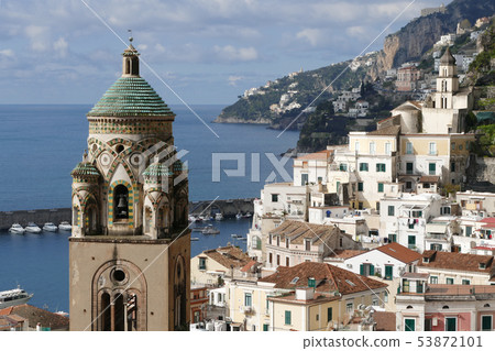 Amalfi landscape Italy 53872101