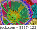 Illustration style Art is explosive flower Illustration style Art is explosive flower 53874122