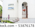Around the entrance 53876178