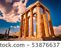 The Temple of Olympian Zeus or the Olympieion or 53876637