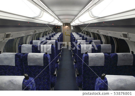 Ueno Tokyo line E 231 system (green car the second floor, in the train) 53876801