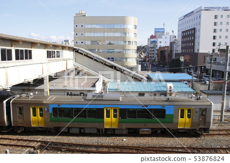 Kurazuri line Kiha E130 system of Kisarazu departure 53876824