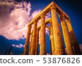 The Temple of Olympian Zeus or the Olympieion or 53876826
