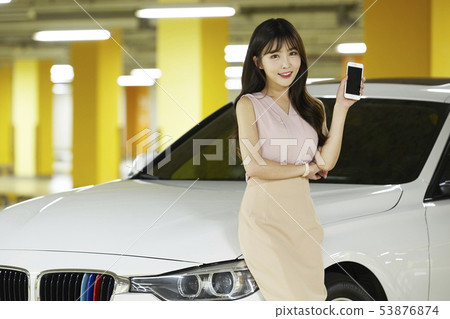 汽車，停車場，地下停車場，商界女強人 53876874