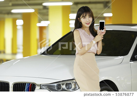 汽車,停車場,地下停車場,商界女強人 汽車,停車場,地下停車場,商界女強人 53876877