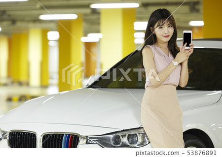 汽車,停車場,地下停車場,商界女強人 汽車,停車場,地下停車場,商界女強人 53876891