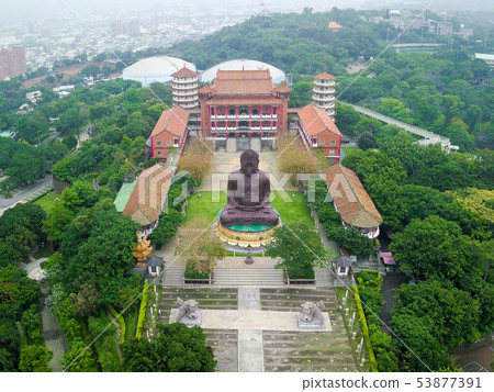台灣彰化八卦山大佛空拍 台灣彰化八卦山大佛空拍 53877391
