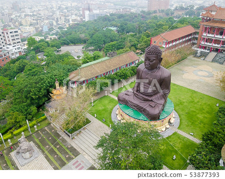 台灣彰化八卦山大佛空拍 台灣彰化八卦山大佛空拍 53877393