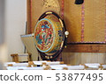 Aoyama Ara Shrine main hall drum 53877495
