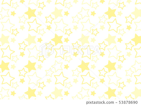 Stars pattern background [white] [yellow] 53878690