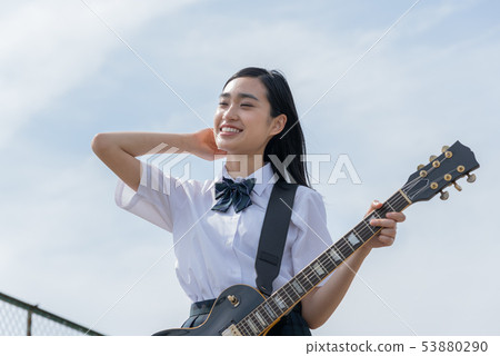 A high school student A high school student 53880290