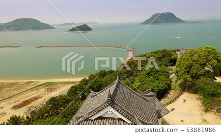 唐津(來自唐津城觀景台:往高島方向) 唐津(來自唐津城觀景台:往高島方向) 53881986