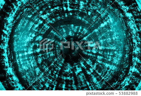 Electric turquoise and black spotted background Electric turquoise and black spotted background 53882988