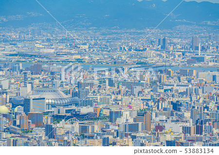 Osaka Cityscape Osaka Dome Osaka Cityscape Osaka Dome 53883134