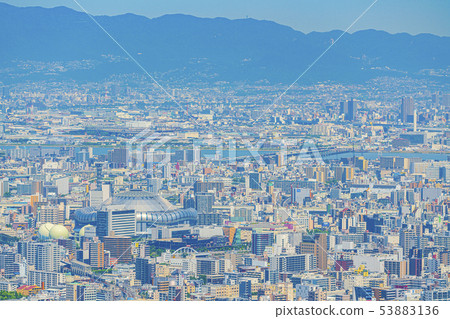 大阪城市景觀大阪圓頂 53883136