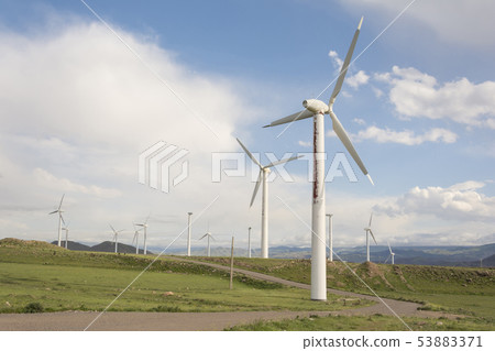 Windmills farm modern power generation technology Windmills farm modern power generation technology 53883371