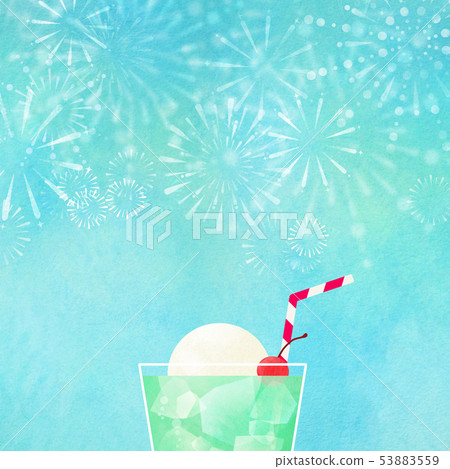 Background-Summer-Fireworks-Cream Soda-Japanese-Japanese-Japanese Paper-Japanese Pattern Background-Summer-Fireworks-Cream Soda-Japanese-Japanese-Japanese Paper-Japanese Pattern 53883559
