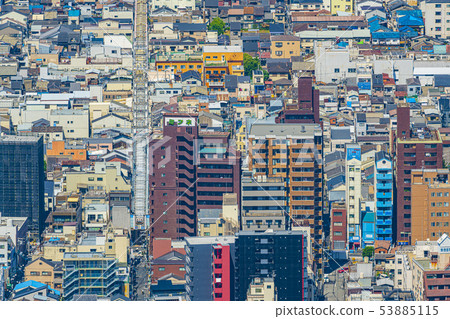 Osaka cityscape Nishinari Ward 53885115