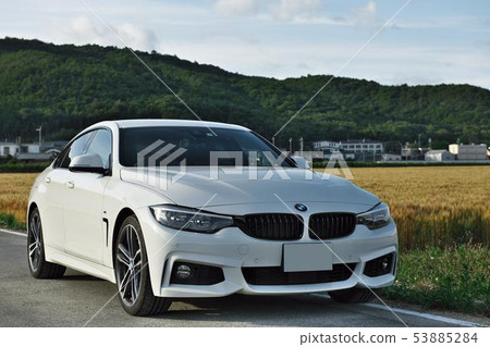 BMW of wheat field 53885284