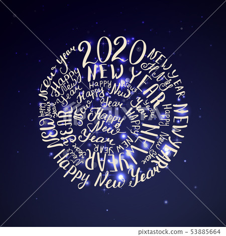 2020 New Year. 2020 New Year. 53885664