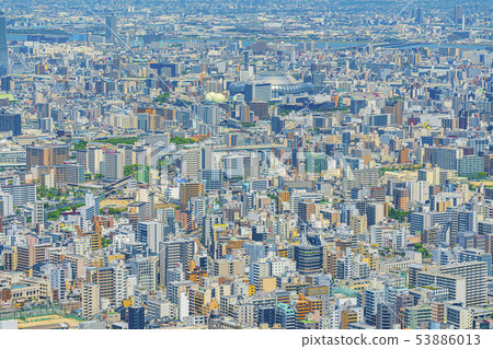 Osaka Cityscape Osaka Dome Osaka Cityscape Osaka Dome 53886013