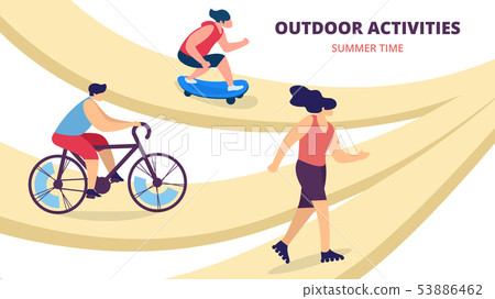 Summer Time Outdoors Activities, Teenagers Sport Summer Time Outdoors Activities, Teenagers Sport 53886462