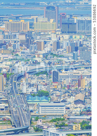 Osaka Cityscape Naniwa-ku, Minato-ku area 53886692