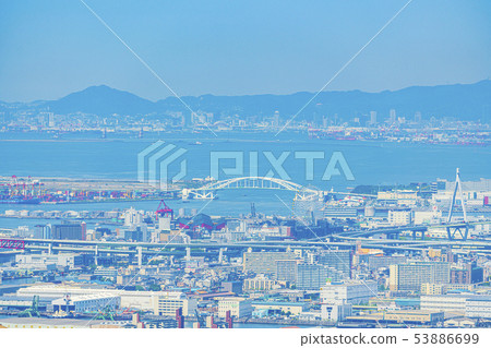 大阪市對Su野區的景觀 大阪市對Su野區的景觀 53886699
