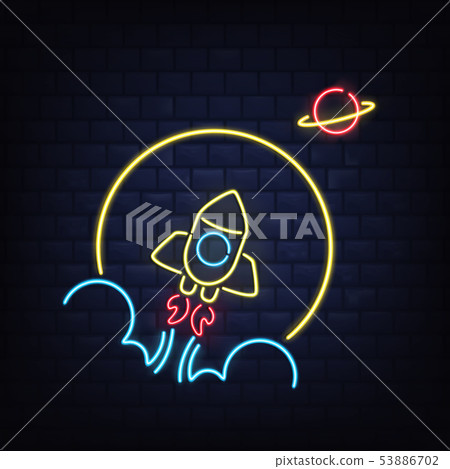 Startup launching realistic vector concept Startup launching realistic vector concept 53886702