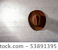 Wooden Wall Hat 53891395