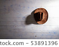 Wooden Wall Hat 53891396