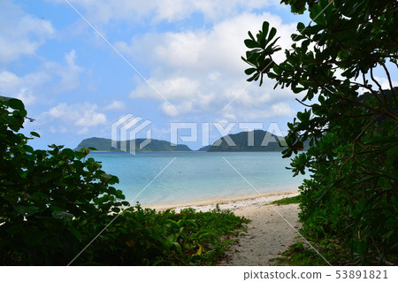 The beach of Iriomote Island 53891821