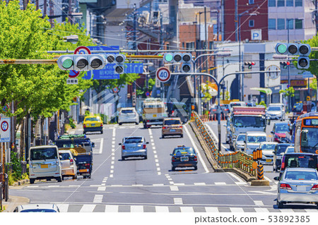 Osaka Cityscape Abenosuji 53892385