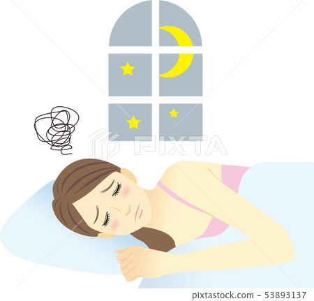 Sleepless women Sleepless women 53893137