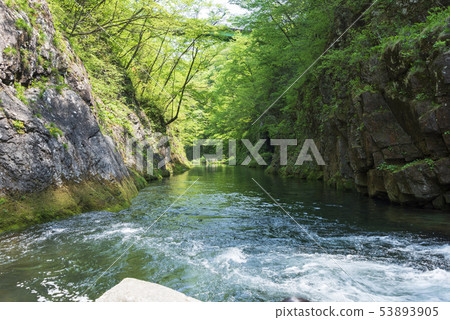 Akiho Otaki瀑布仙台市Akiho水 Akiho Otaki瀑布仙台市Akiho水 53893905