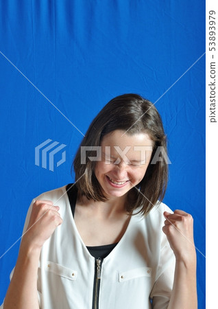 Portrait of a winning teen Portrait of a winning teen 53893979