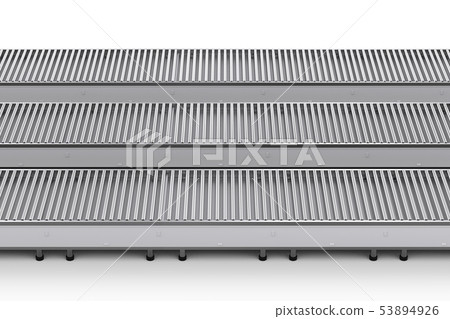 Empty conveyor belt 53894926