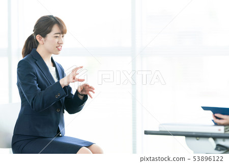 面試形象 面試形象 53896122