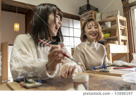 Hand made handmade image of handicraft 53898197