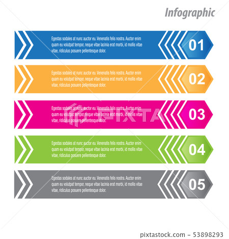 Info-graphic design template. 53898293